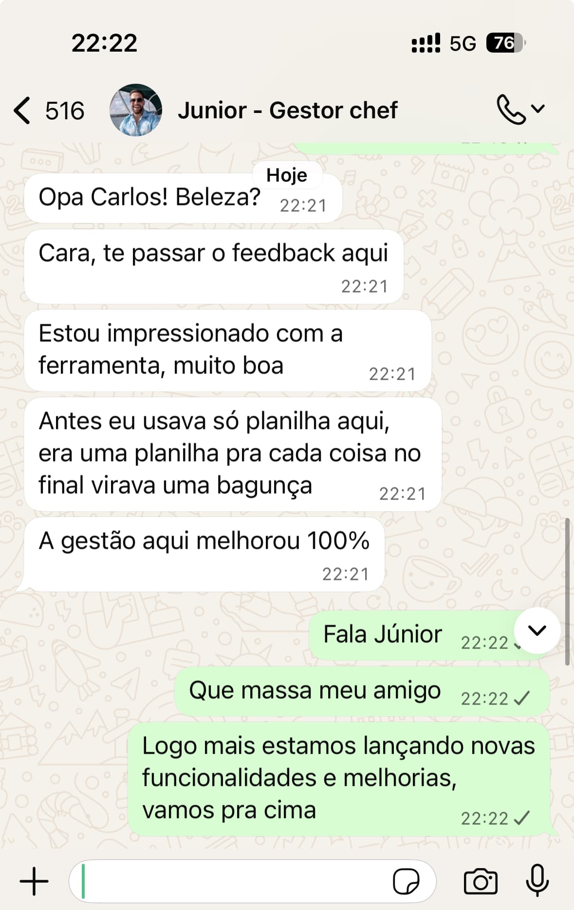 Depoimento Junior